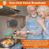 Digital Talking Thermometer for The Blind, Waterproof Instant Read Food Thermometer with Talking Function & Backlight, Meat Thermometer with Probe...