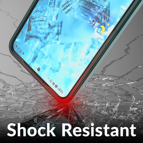 Crave Dual Guard for Galaxy S21 Case, Shockproof Protection Dual Layer Case for Samsung Galaxy S21, S21 5G (6.2 inch) - Aqua...