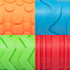 READY 2 LEARN Paint and Dough Texture Rollers - Set of 4 - Textured Dough Rolling Pins for Kids - Open-Ended Patterns for Crafts and Decoration...