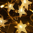 echosari Star String Lights Battery Operated, Auto Timer LED Star Fairy String Lights 158IN with 8 Modes for Kid Room Bedroom Party Garden Wedding...