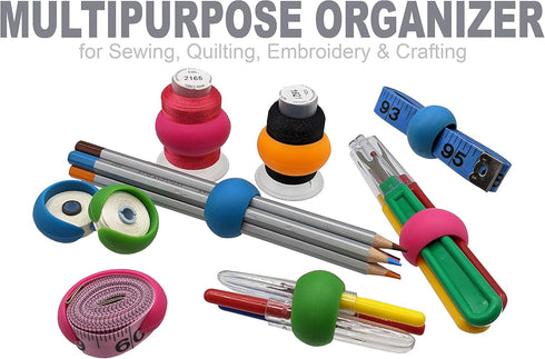 Ultima Thread Spool Savers – 50 Pieces – Spool Huggers Prevent Spooled Thread from Unwinding – Ultima Sewing, Quilting, Embroidery & Needlecraft N...