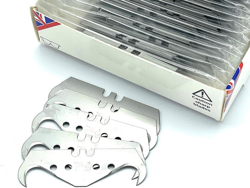 CCA Super Big Hook Trimming Blades x 100 for Roofing and flooring...