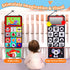 Baby Tummy Time Toys with Mirror, Books, Teethers - For 0-12 Months with High Contrast, Montessori Crawling Toys for Boys & Girls...