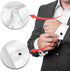 OSOPOLA 12 Pcs Collar Extenders - 3 Styles Neck Extender Elastic Button for Expanding Length for Men Women Dress Shirts (Black, White, Silver) HE1...