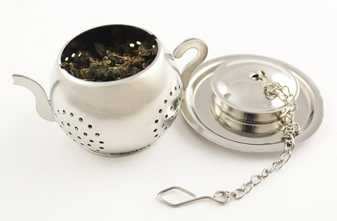 Zoie + Chloe Extra Large Stainless Steel Tea Infuser for Loose Tea - 2 Tbsp Capacity for Stronger Brew...