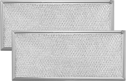 Fits for Whirlpool W10208631A Microwave Grease Filter - Approx 13" x 6" (2-Pack) by AMI PARTS...