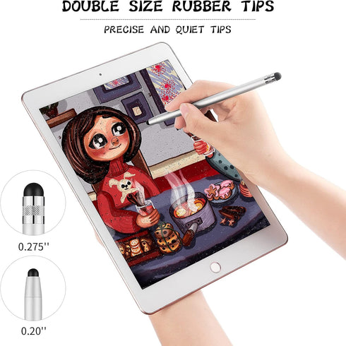 Stylus for Touch Screens, CCIVV 4-Pack Sensitivity & Precision Stylus Pens for iPhone, iPad Pro, Samsung Galaxy, Tablets and All capacitive Touch ...