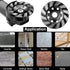 SUNJOYCO 4.5 inch Concrete Grinding Wheel, 12-Segment Heavy Duty Turbo Row Diamond Cup Grinding Wheel Angle Grinder Disc for Granite Stone Marble ...