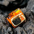 Astronaut on Space Ship Artisan Keycap Orange Astronaut Compartment Cabin Keycaps Galaxy Spacebar Keycaps Cherry MX Keycaps Mechanical Keyboard fo...