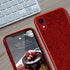 MATEPROX Compatible with iPhone XR case,Bling Sparkle Cute Girls Women Protective Christmas Case(Red)...