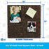 Flipside FLP12058 Dark Cork Tiles, 12" x 12", Pack of 4, Cork, Brown...