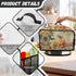Van Gogh Wheatfield Slow Cooker Cover Resistant Oval Slow Cooker Cover Fits for Most 6-8 Quart Oval Slow Cooker Small Appliance Dust Cover for Hom...