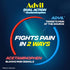 Advil Dual Action Coated Caplets with Acetaminophen, 250 Mg Ibuprofen and 500 Mg Acetaminophen Per Dose (2 Dose Equivalent) for 8 Hour Pain Relief...