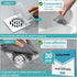 60Pcs-Disposable Shower Drain Hair Catcher&bathtub drain stopper&Shower Hair Drain Catcher,Kitchen Sink Drain Strainer&Bathtub Hair Catcher for Si...