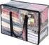 Vieshful Clear Clothes Storage Bag, 40L Zippered Closet Organizer, Plastic Storage Containers Moving bags for Comforter, Blanket, Bedding, Duvet, ...