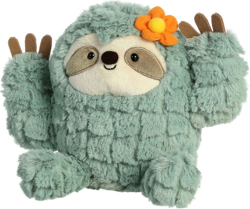 Aurora® Whimsical Cactus Kingdom™ Cactus Sloth™ Stuffed Animal - Aesthetic Appeal - Comforting Cuddles - Green 7.5 Inches...