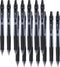 30 Pack Black Gel Pens, Retractable Medium Point Gel Ink Pens Smooth Writing for School Office Home, Comfort Grip(15 Pens with 15 Refills)...