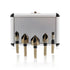 ABN Screw Countersink Kit 5-Piece SAE Drill Bit Set, 82-Degree, 1/4in Shank, 5 Flute – Metal, Wood, Rubber, Plastic...