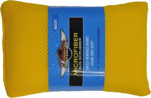 Detailer's Preference Microfiber Bug Scrubber Sponge...