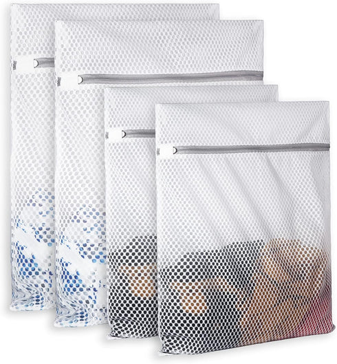 Extra Large Honeycomb Mesh Laundry Bag125gsm Net Fabric Durable and Reusable Delicate Wash Bag,Travel Organization Bag for Lingerie,Clothes,Jeans,...