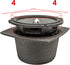 Design Engineering 050310 Boom Mat Speaker Baffles, 4" Round (Pack of 2)...