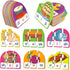 CVCC & CCVC Puzzle Cards for Kids,Word Games,Phonics Games,Speech Therapy Toys for Toddlers,4 Alphabet Letter Word Puzzles,Learning Spelling Games...