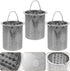 Luxshiny 3pcs Tea Strainers for Loose Tea Teapot Replacement Stainless Steel Mesh Strainer Tea Infuser Insert 7cm Tea Steeper Basket Filter for Te...
