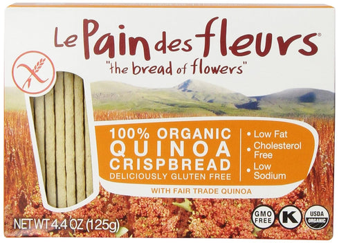 Le Pain des Fleurs Crispbread, Quinoa, 5.3 Ounce...