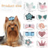 10 Pcs Dog Hair Clips Small Dog Hair Bows Cute Dog Hair Grooming Accessories Girls Puppies Hair Barrettes Flower Crown Hairpin Cat Topknot Pet Hea...