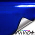 VViViD+ Holographic Chrome Weave Carbon High-Gloss Vinyl Car Wrap (1ft x 5ft, Blue)...