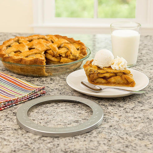 Mrs. Anderson’s Baking Pie Crust Protector Shield, Fits 8-Inch Plates...