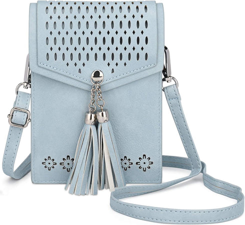 seOSTO Womens Small Crossbody Bag For Woman, Tassel Wallet Purse?Gifts For Teenage Girls...