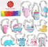 Baby Shower Cookie Cutters 11-Pc. Set Made in USA by Ann Clark, Onesie, Bib, Rattle, Bottle, Foot, Footie PJs, Dress, Duck...