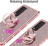 KuDiNi for Revvl v+ 5g Phone Case t-Mobile, Revvl V Plus 5G Case for Women Glitter Crystal Soft Clear Tpu Luxury Bling Protective Cover with Kicks...