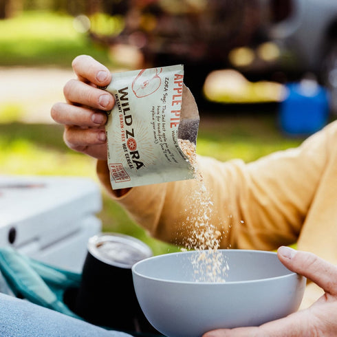 Wild Zora Instant Grain-Free Hot Cereal - Tasty Paleo Friendly Cereals, Instant Hot Meal, Breakfast to Go, Oatmeal Substitute, No Added Sugar, Gra...