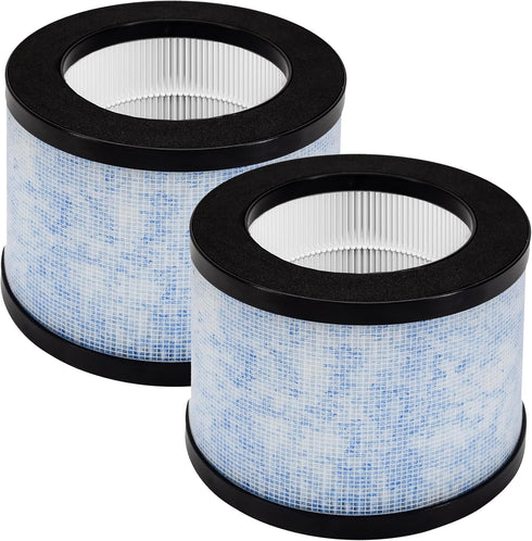 True HEPA Replacement Filter, Compatible with AROEVE MK01 MK06 and Kloudi DH-JH01 Air Purifier, TZ-K1, Intelabe EPI080/EP1080, and Elechomes EPI08...