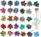 7PCS DND Dice Set,Handmade Sharp Edge Dice Set Mystery Blind Box D&D RPG Polyhedral Resin Dice,for Dungeons and Dragons TTRPG Games Roleplaying Ga...
