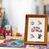 Double-Sided Christmas Scrapbook Paper, 12 Inch Poinsettia Berry Holly Pattern Paper Pad 24 Sheets Red Floral Decorative Craft Paper for Card Maki...