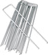 6 Inches Heavy Duty Galvanized Steel Garden Stakes Staples Securing Pegs for Securing Weed Fabric Landscape Fabric Netting Ground Sheets and Fleec...