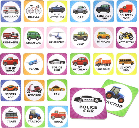 Point Games Memory Game for Kids, Matching Card Games, Flash Cards - Educational Toys - Preschool Learning - Birthday Gift for Boys & Girls Ages 3...
