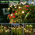 Solar Garden Lights - 2 Pack 20LED New Upgraded Firefly Lights Solar Outdoor Waterproof Solar Swaying Light, 2 Lighting Modes Solar Lights for Yar...