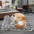 MANSHU Small Animal Plush Bed, Bunny Bed, for Bunny, Squirrel, Hedgehog, Pink and Gray 2Pcs....