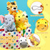 6 Pcs Mini Stuffed Forest Animals Jungle Bulk Plush Animal Toys 4 Inch Cute Plush Elephant Lion Giraffe for Baby Shower Christmas Birthday Gift St...