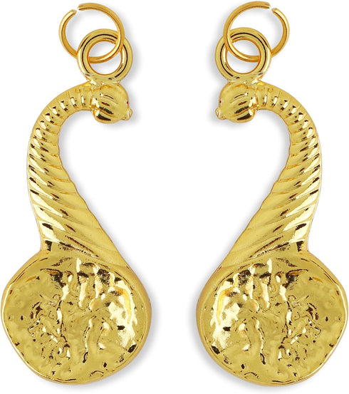 Masonic Collar Jewel Junior-Senior Steward Gold-Platted Mason Collar Jewel for freemasons...