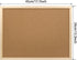 Cork Board Bulletin Board, 17.7"X 13.3" pin Boards for Walls, Oak Wood Finish Frame, Wall Mounted Cork Board for Office Home and School(Pins, Eye ...