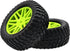 ShareGoo OD 96mm/3.77 RC Rubber Tire w/Plastic Rim 12mm Hex Compatible with HSP 94170 94155 1/10 RC Course Truck Wltoys 1/14 144001 144010 124007 ...