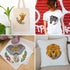 ORIGACH 4 Pcs Wild Animal Embroidery Starters Kit for Beginners, Zebra Lion Elephant Giraffe Embroidery Stitch Practice kit Include Embroidery Clo...