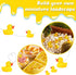 50 Pieces Mini Resin Ducks Decoration Miniature Ornament Tiny Ducks for DIY Garden Dollhouse Duck Accessories Baby Shower Birthday Party Favors De...