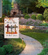 Fall For Jesus He Never leaves Garden Flag Vertical Double Sided, Pumpkin Maple Leaf Bible Buffalo Autumn Harvest Thanksgiving Holiday Burlap Yard...