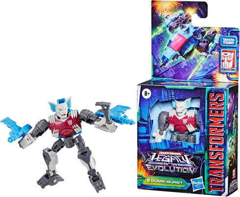 Transformers Toys Legacy Evolution Core Bomb-Burst Toy, 3.5-inch, Action Figure for Boys and Girls Ages 8 and Up...